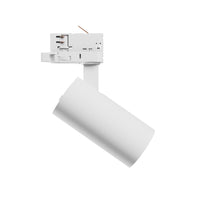 Andromeda prime 3F skinnelys hvid, 16W, 230V, IP20, 6000K, 25 grader, 1200 lumen, 1-fase monteringssæt