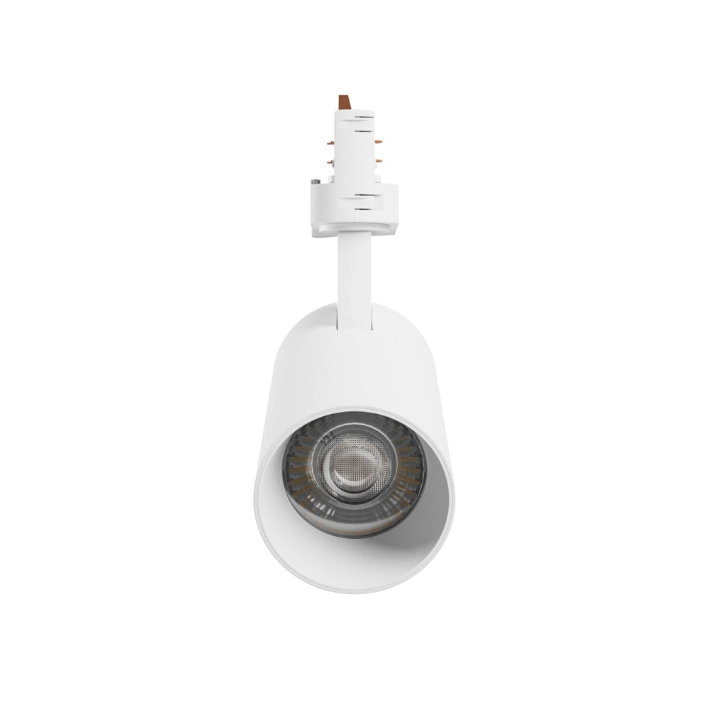 Andromeda prime 3F skinnelys hvid, 16W, 230V, IP20, 6000K, 25 grader, 1200 lumen, 1-fase monteringssæt
