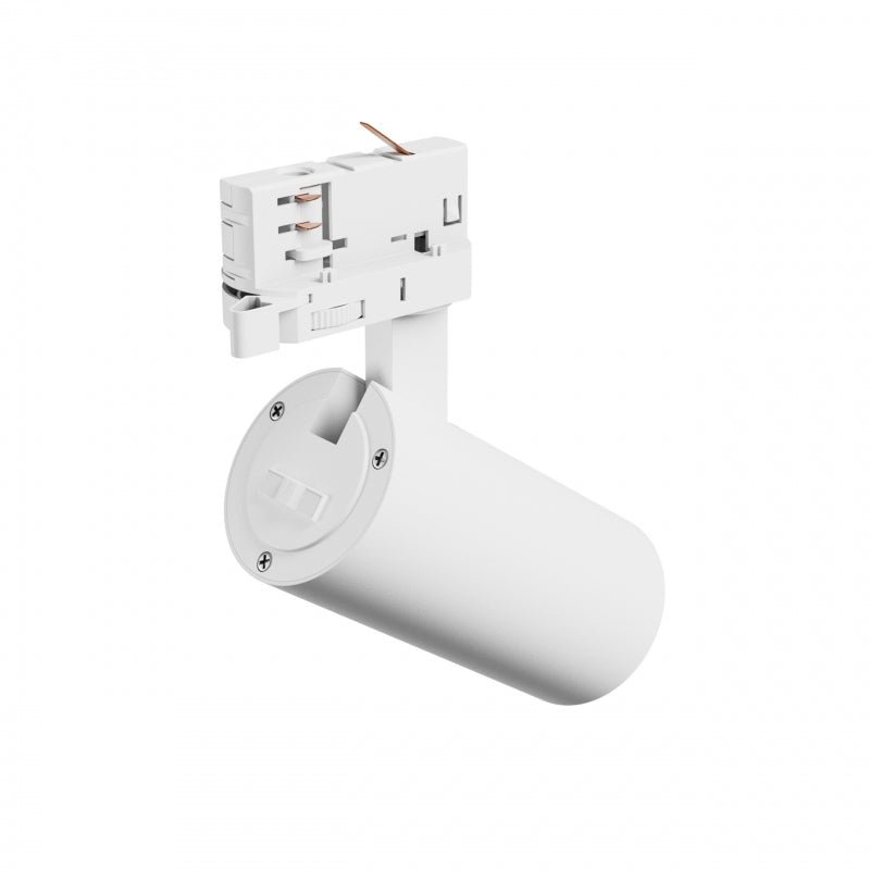 Andromeda prime 3F skinnelys hvid, 16W, 230V, IP20, 6000K, 25 grader, 1200 lumen, 1-fase monteringssæt