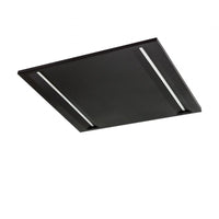 Spectrum Algine Line LED loftpanel sort 600x600mm 44W 4000K 5700 lumen IP20 ikke dæmpbar
