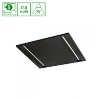 Spectrum Algine Line LED loftpanel sort 600x600mm 44W 4000K 5700 lumen IP20 ikke dæmpbar