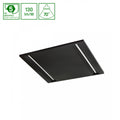 Spectrum Algine Line LED loftpanel sort 600x600mm 44W 4000K 5700 lumen IP20 ikke dæmpbar