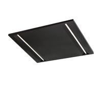 Spectrum Algine Line LED loftpanel sort 600x600mm 44W 4000K 5700 lumen IP20 ikke dæmpbar