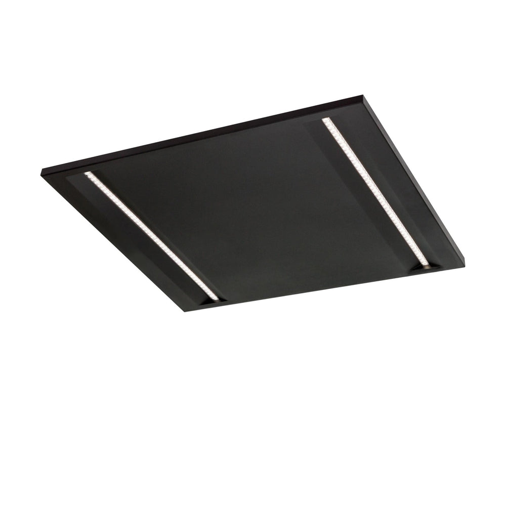 Spectrum Algine Line LED loftpanel sort 600x600mm 44W 4000K 5700 lumen IP20 ikke dæmpbar