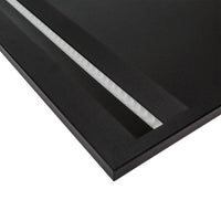 Spectrum Algine Line LED loftpanel sort 600x600mm 44W 4000K 5700 lumen IP20 ikke dæmpbar