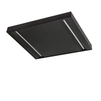 Spectrum Algine Line LED loftpanel sort 600x600mm 44W 4000K 5700 lumen IP20 ikke dæmpbar