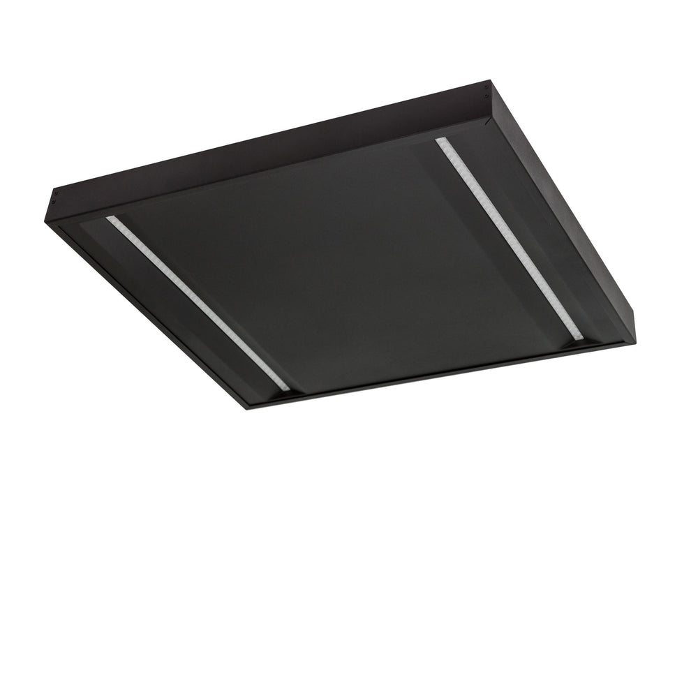 Spectrum Algine Line LED loftpanel sort 600x600mm 44W 4000K 5700 lumen IP20 ikke dæmpbar
