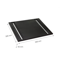 Spectrum Algine Line LED loftpanel sort 600x600mm 44W 4000K 5700 lumen IP20 ikke dæmpbar
