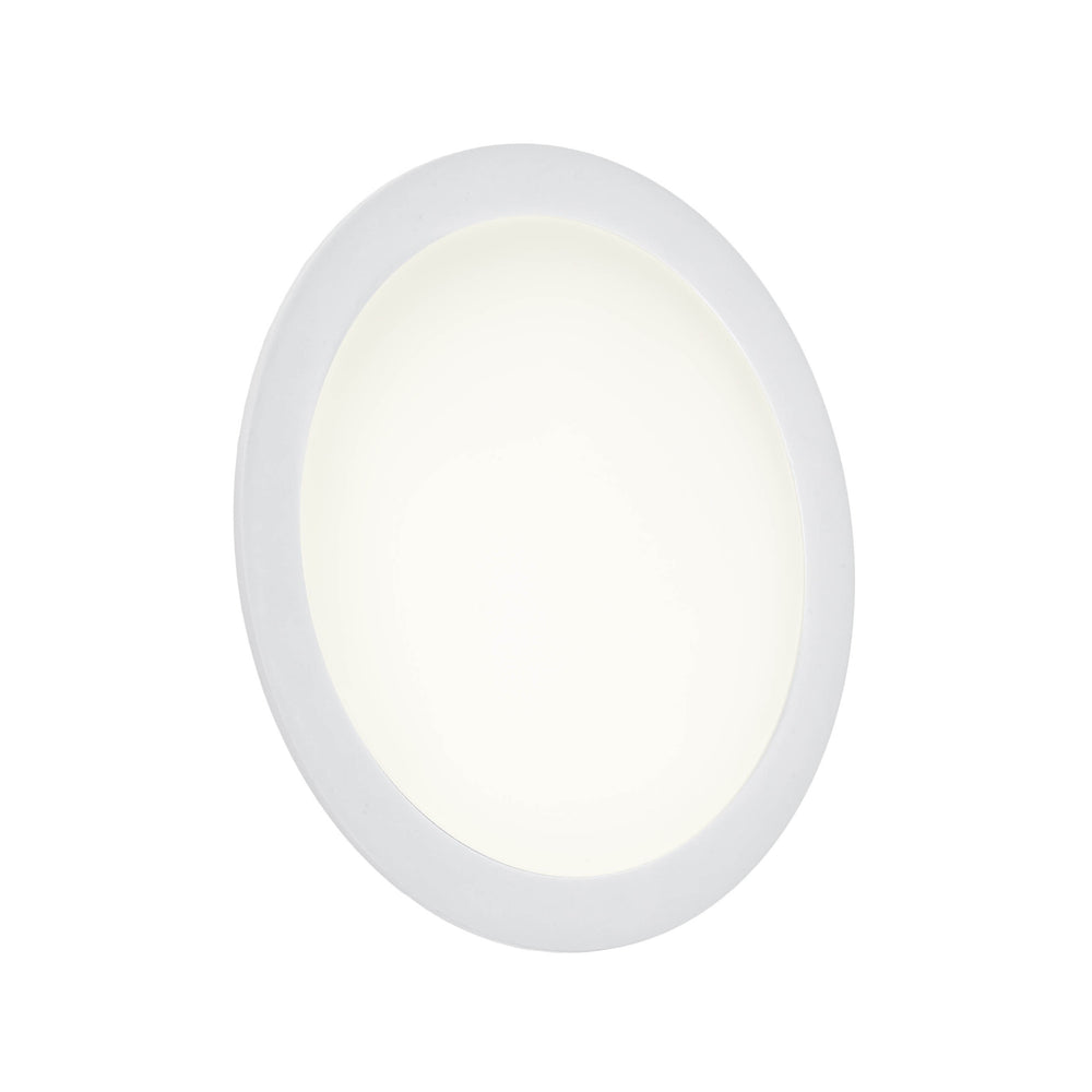Algine 2i1-overflade/integreret downlight 12W 120lm fra Spectrum - ideel LED-belysning til loftmontering i moderne beboelsesområder
