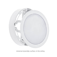 Algine 2i1-overflade/integreret downlight 12W 120lm fra Spectrum - ideel LED-belysning til loftmontering i moderne beboelsesområder