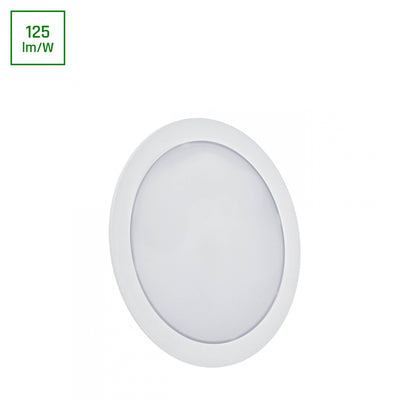 Spectrum Algine 2i1 downlight 12W 150 lumen varm hvid 3000K IP20 rund til loft- og vægmontering