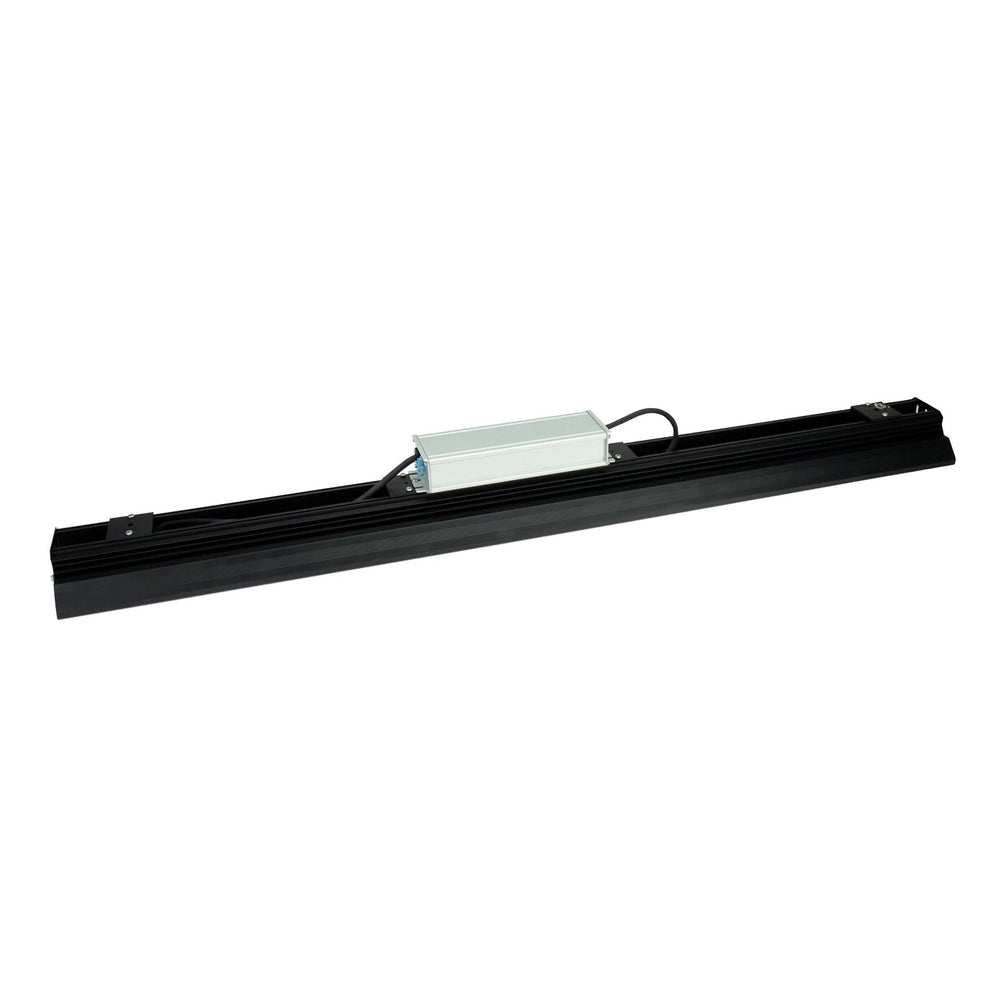 Spectrum Halls Line LED hængelampe 200W sort, 4000K, 30000 lumen, dæmpbar, IP66, 90° vinkel, industriel belysning