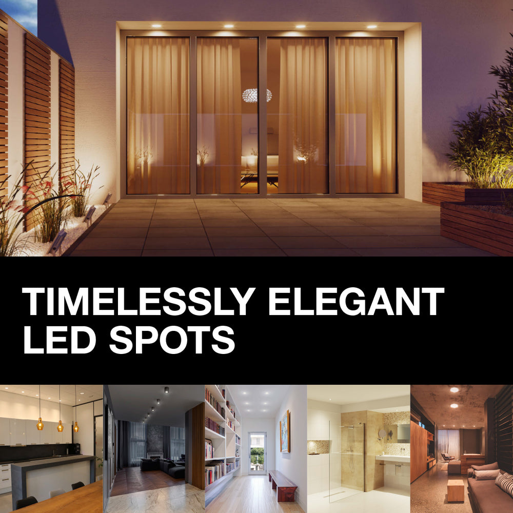 Slank LED downlight 4.5W 4000K 240 lumen 110° indbygning Hvid 85mm hulmål 72mm kølig hvid