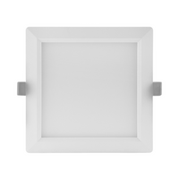 Slank firkantet LED Downlight 18W 1530 lumen 4000K Kølig Hvid 120D til lofter