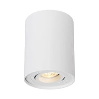 Spectrum CHLOE GU10 hvid justerbar spotlight til indendørs brug, IP20 aluminium, 250V, overflademontering, 17000 timers levetid