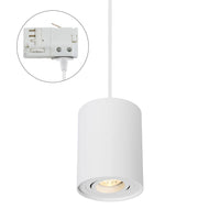 Spectrum CHLOE GU10 hvid 3-faset skinne, justerbar, IP20 aluminiumhus 250V, til indendørs brug 93x124 mm