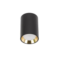 Chloe mini LED loftspot sort/guld 1x GU10 fatning