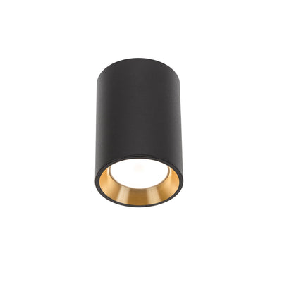 Chloe mini LED loftspot sort/guld 1x GU10 fatning