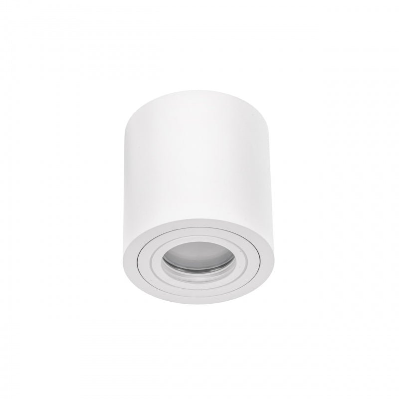 Chloe GU10 round white LED spotlight from Spectrum with IP65 for indoor/outdoor, durable lighting, 17000 hours lifespan