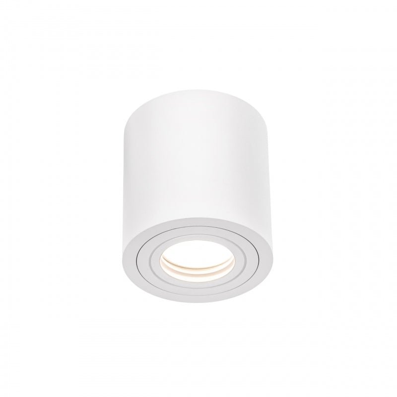 Chloe GU10 round white LED spotlight from Spectrum with IP65 for indoor/outdoor, durable lighting, 17000 hours lifespan