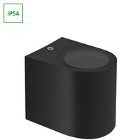 Spectrum LED GU10 væglampe Sort IP54 250V polycarbonat hus 95x80x73mm til indendørs og udendørs brug