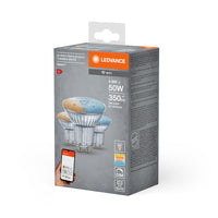 Smart+ WiFi GU10 LED Spot 5W 350 lumens 45D 2700K-6500K dimmable white replaces 40W