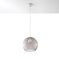 Sollux Lighting BALL hængelampe, Grafit finish, LED kompatibel, 220-240V, IP20, Aluminium og Stål