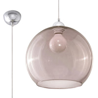 Sollux Lighting BALL hængelampe, Grafit finish, LED kompatibel, 220-240V, IP20, Aluminium og Stål