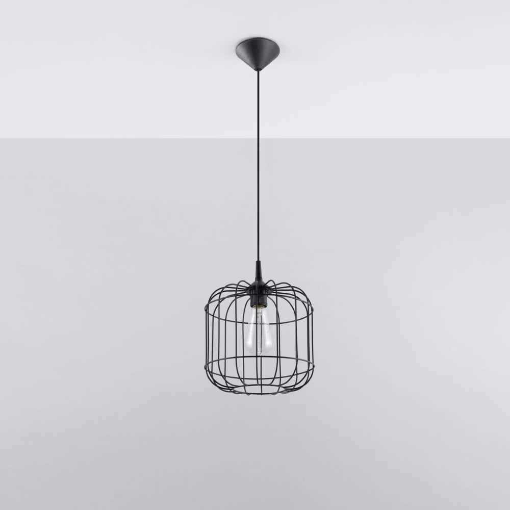 Sollux Lighting CELTA hængelampe Sort, aluminium, IP20, 220-240V, maks. 50W LED, CE RoHS