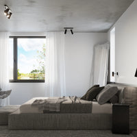 Sollux Lighting DIREZIONE LED væglampe Sort, Aluminium, IP20, 220-240V, 50W maks, CRI 80, CE RoHS