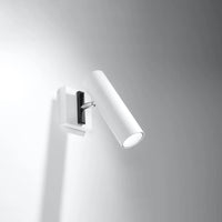 Sollux Lighting DIREZIONE LED væglampe Hvid, Aluminium, IP20, 220-240V, maks 50W, CE RoHS