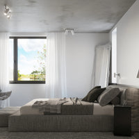 Sollux Lighting DIREZIONE LED væglampe Hvid, Aluminium, IP20, 220-240V, maks 50W, CE RoHS