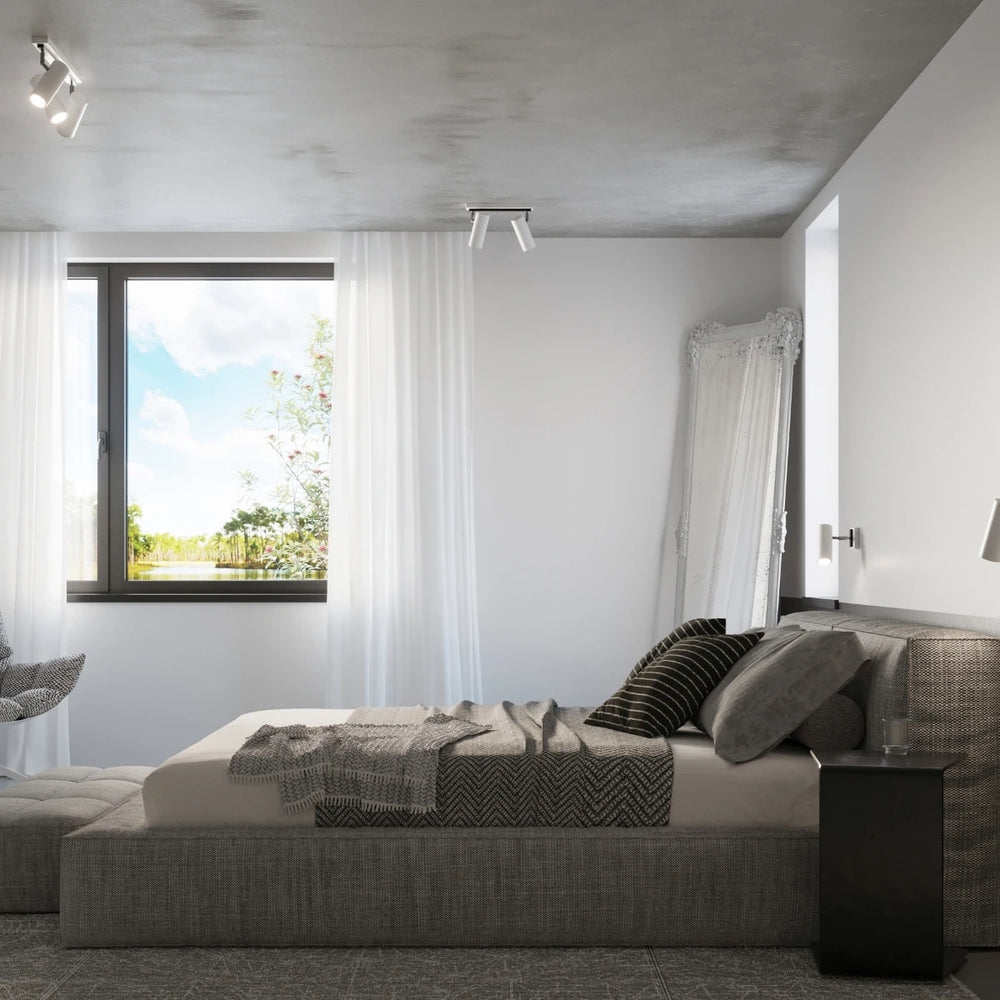 Sollux Lighting DIREZIONE LED væglampe Hvid, Aluminium, IP20, 220-240V, maks 50W, CE RoHS