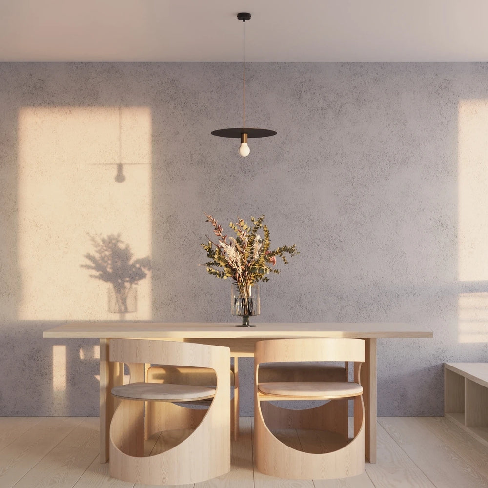 Sollux Lighting FLAVIO hængelampe, Sort, aluminium, IP20, 220-240V, maks 50W LED, CE RoHS certificeret