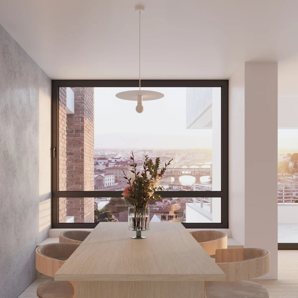 Sollux Lighting FLAVIO hanging lamp, LED compatible, IP20, Aluminium Matte Gold Brass, 220-240V, CE RoHS