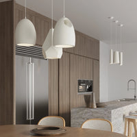 Sollux Lighting Flawiusz keramisk pendellampe, LED kompatibel, IP20, 220-240V, maks. 50W, Mat guld finish