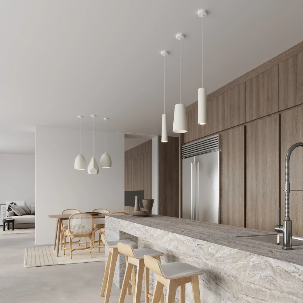 Sollux Lighting Flawiusz keramisk pendellampe, LED kompatibel, IP20, 220-240V, maks. 50W, Mat guld finish