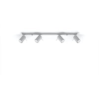 Sollux Lighting LED loftspot RING, 4xGU10, IP20, aluminium mat guld, 220-240V, CE RoHS