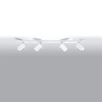 Sollux Lighting LED loftspot Hvid RING, 4xGU10, IP20, Aluminium, 220-240V, CE RoHS
