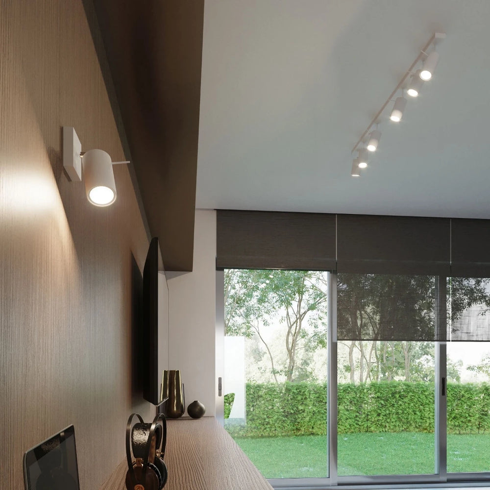 Sollux Lighting LED loftspot Hvid RING, 4xGU10, IP20, Aluminium, 220-240V, CE RoHS