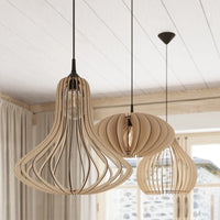 Sollux Lighting LED hængelampe ELZA med E27 fatning, IP20, 220-240V, Mat Guld Aluminium