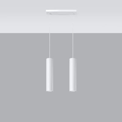 Sollux Lighting LED pendel lampe LAGOS 2xGU10, IP20, Aluminium Mat Guld, 220-240V, CE RoHS