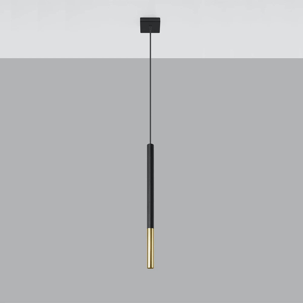 Sollux Lighting LED pendellampe MOZAICA Sort Guld, 1xG9 fatning, aluminium, IP20, CE RoHS
