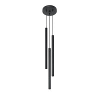 Sollux Lighting LED pendellampe Sort PASTELO, 3xG9 fatninger, Aluminium, IP20, CE RoHS, 220-240V