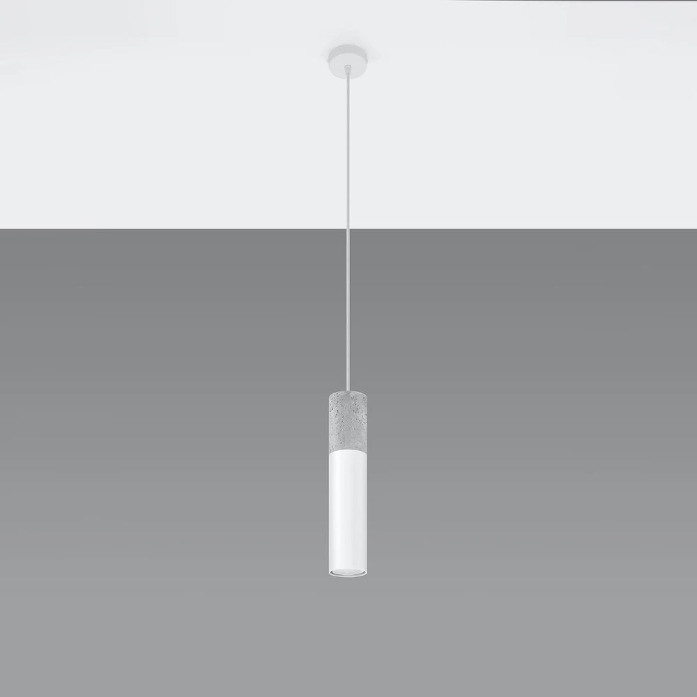Sollux Lighting LED pendellampe BORGIO, 1xGU10, IP20, aluminium og stål, mat guld finish, 220-240V