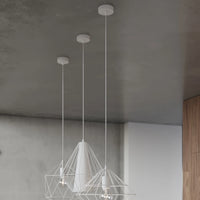 Sollux Lighting LED pendelarmatur Mandelino med E27 fatning, IP20, Mat Guld Messing, 220-240V, CE RoHS