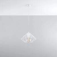 Sollux Lighting LED pendelarmatur Mandelino med E27 fatning, IP20, Mat Guld Messing, 220-240V, CE RoHS