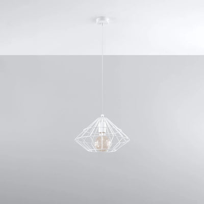 Sollux Lighting LED pendelarmatur Mandelino med E27 fatning, IP20, Mat Guld Messing, 220-240V, CE RoHS