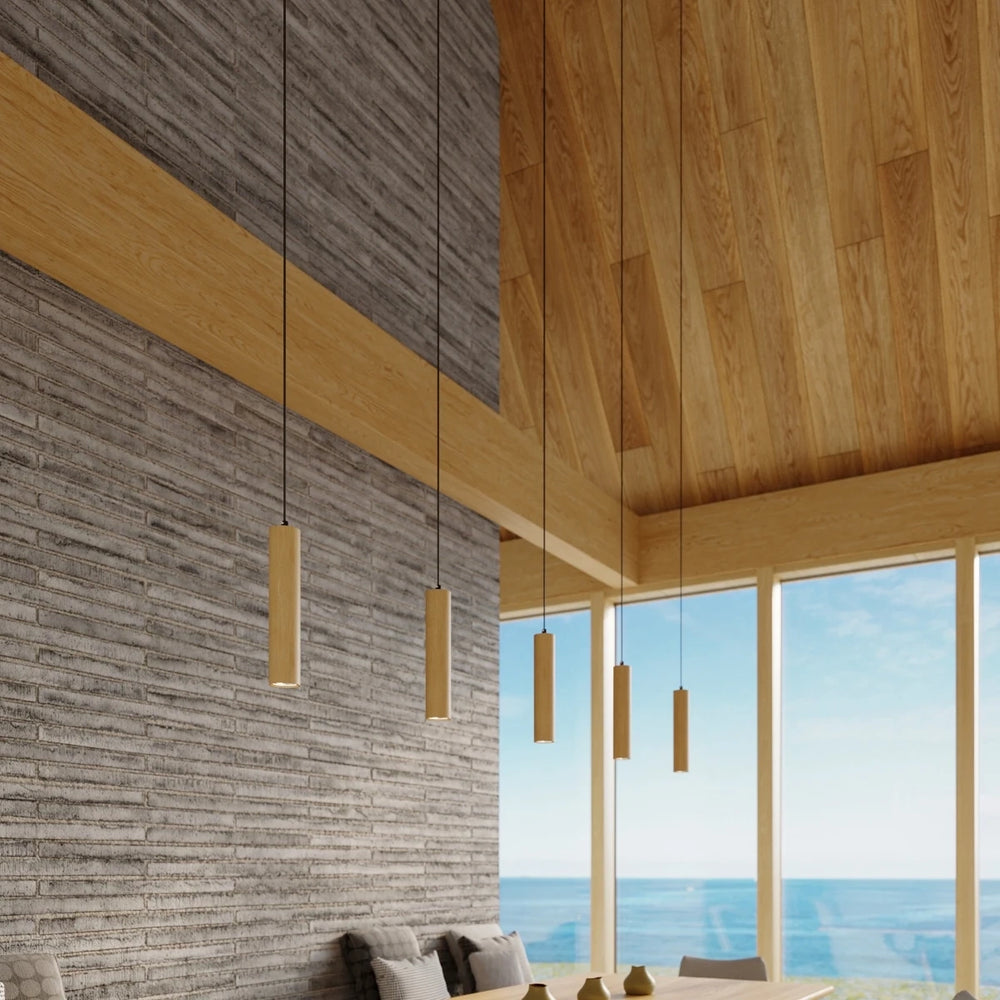 Sollux Lighting LINO hængelampe, LED klar, Aluminium Mat Guld finish, IP20, 220-240V, CE RoHS