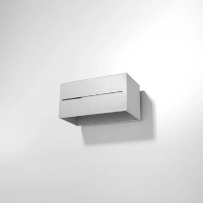 Sollux Lighting LOBO MAXI LED væglampe, IP20, Aluminium Mat Guld, 220-240V, maks 50W, CE RoHS